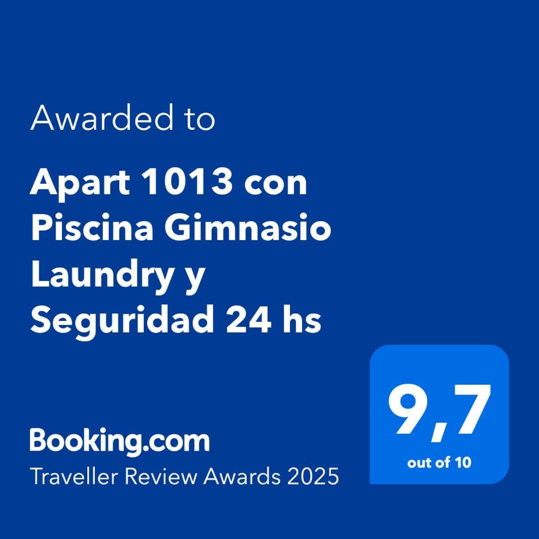 Apart 1013 Con Piscina Gimnasio Laundry Y Seguridad 24 Hs Buenos Aires Luaran gambar
